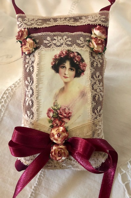 Burgundy Sachet
