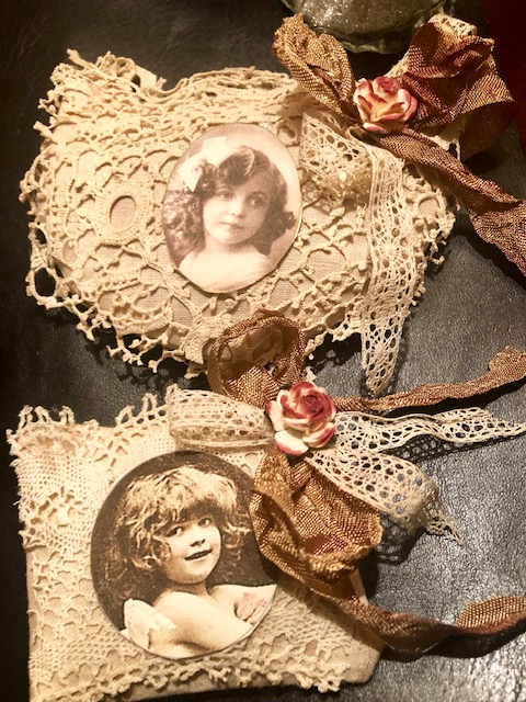 Antique Lace Mini Lavender Sachets!