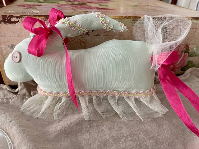 Mint Green Easter Bunny Room Decor!